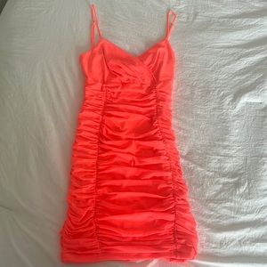 Lucy in the sky small pink mini dress